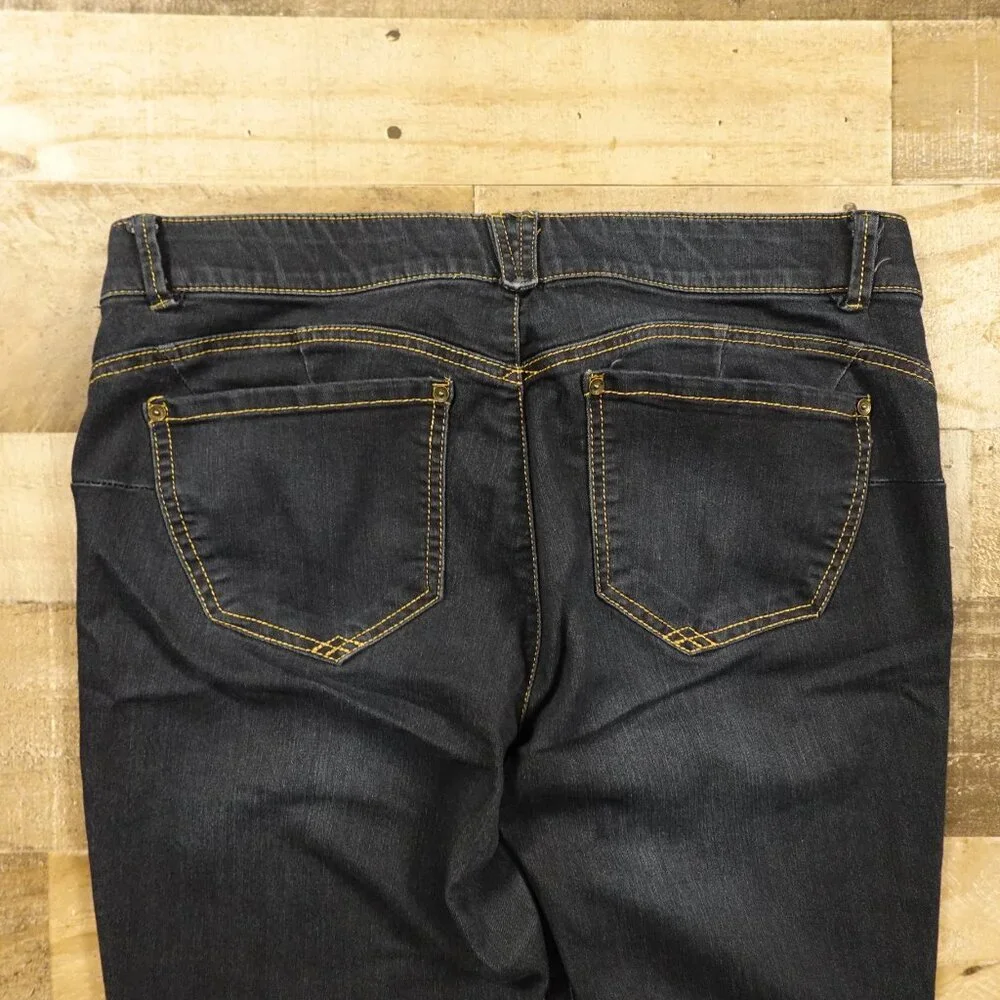 Democracy Ab Solution High Rise Skinny Jeans Women’s 14‎ Dark Wash 29”